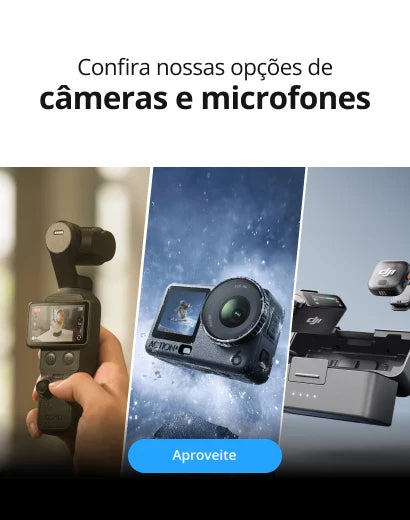 Câmeras e Microfones